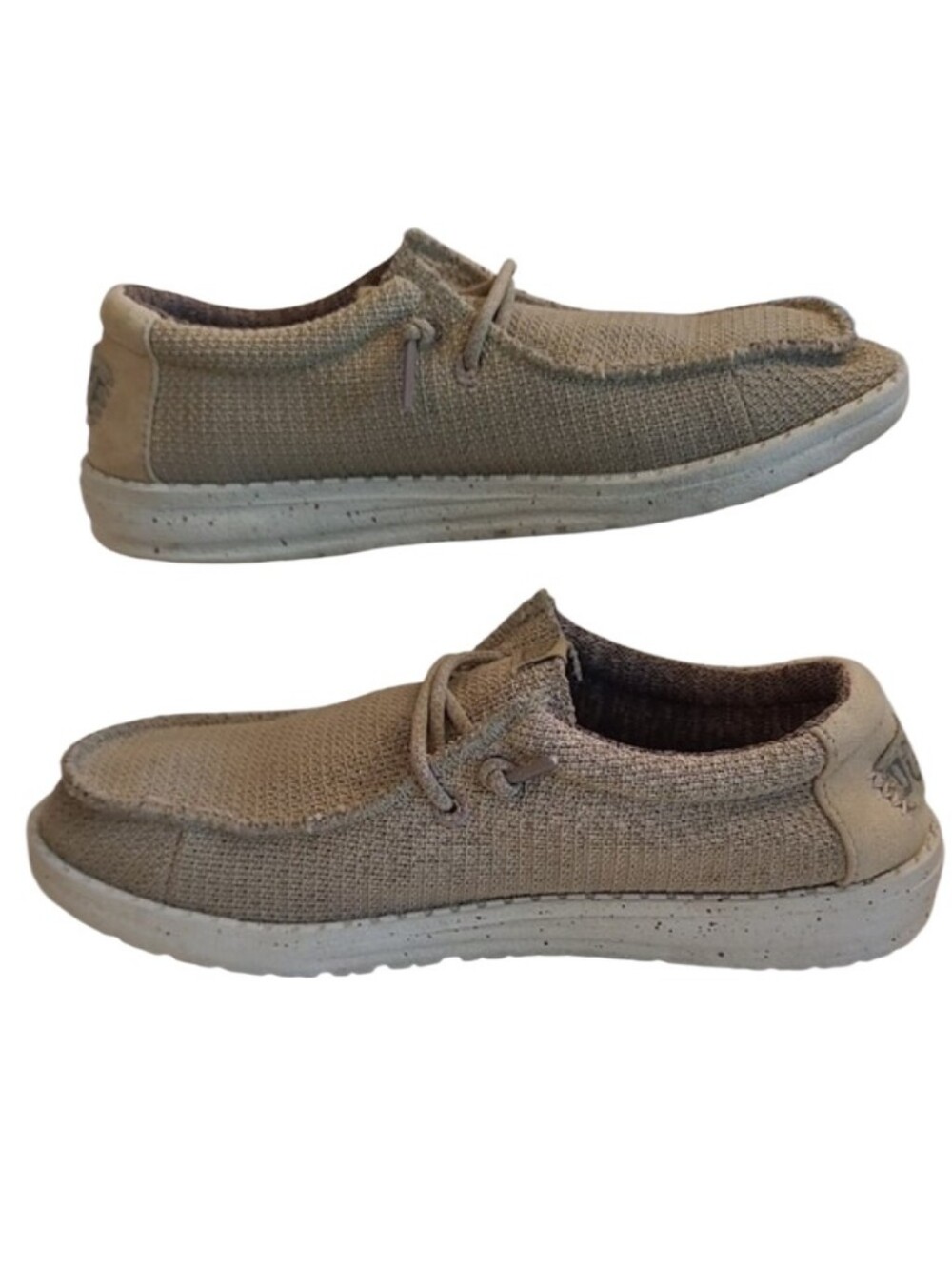 Hey Dude Wally Sport Mesh Boat Shoe Low-Top Loafer Slip-On Moccasin Sneakers